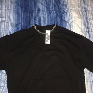 Urban Outfitters Barbed Wire Mock Neck Tee *New*